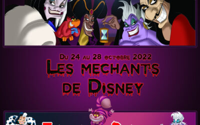 Les méchants de Disney : Stage Toussaint Charleroi