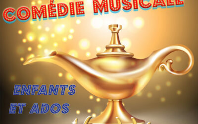 Aladdin – Comédie musicale enfants/ados – Stage Charleroi – Ruche Verrière. Du 14 au 18 août 2023