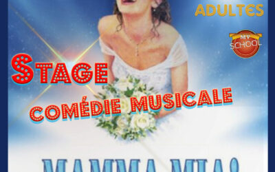 Mamma Mia – Comédie musicale adultes/ados – Stage Charleroi – Ruche Verrière. Du 14 au 18 août 2023