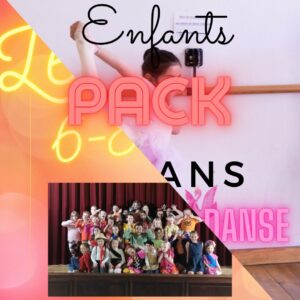 Inscription Comédie musicale -PACK - Kids + Danse classique - 2025/2026