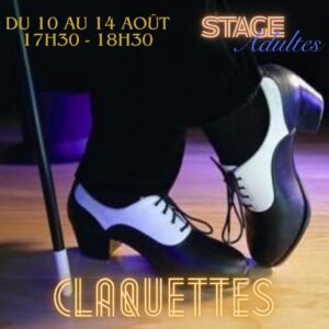 Stage claquettes + High school musical - 10 au 14 août 2026