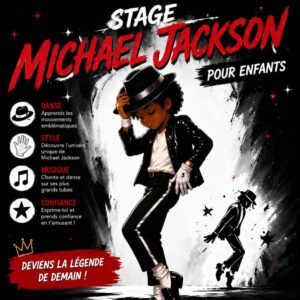 Stage Michael Jackson enfants - 17 au 21 août 2026