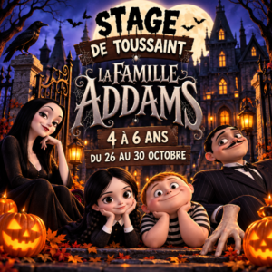 Stage Toussaint 26 - Addams Babies